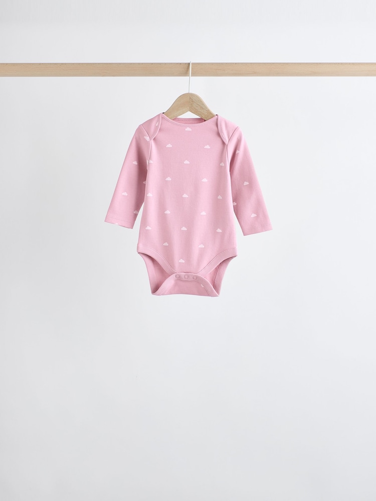 Pink - Baby-Bodys aus 100 % Baumwolle im 5er-Pack - Bild 2 von 13 Pink - Baby-Bodys aus 100 % Baumwolle im 5er-Pack - Bild 2 von 13