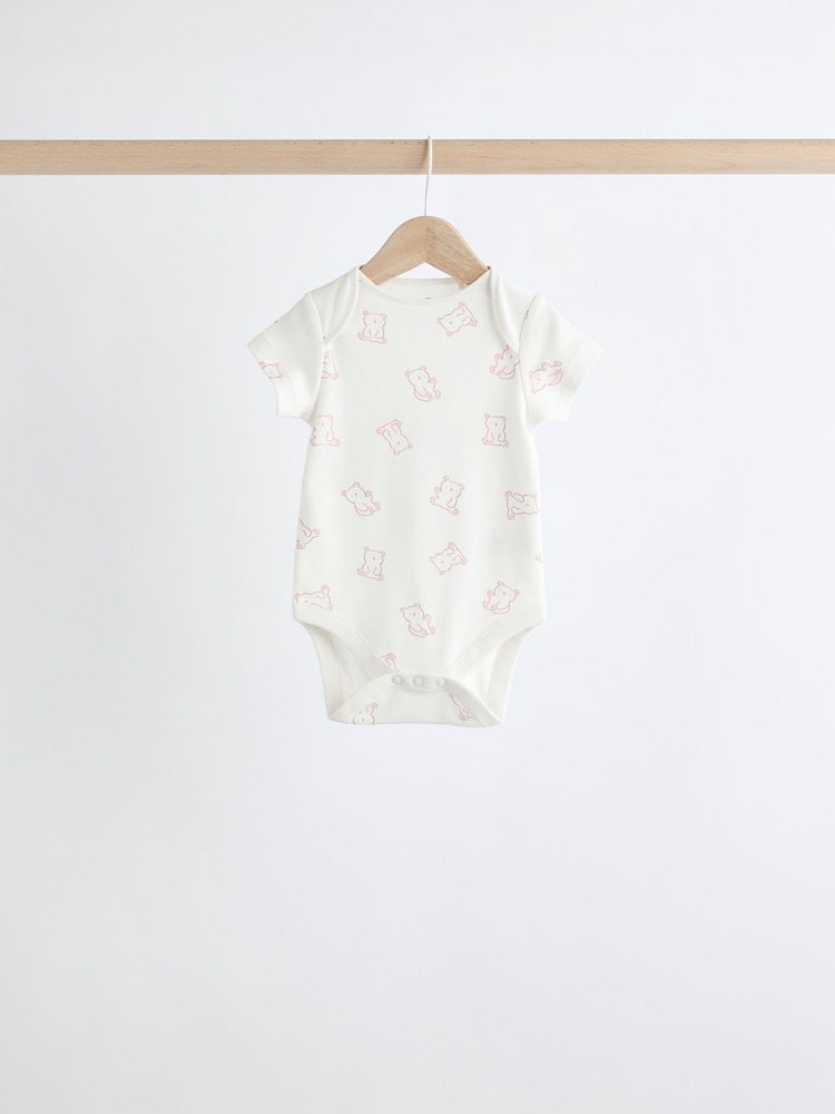 Rose - Bébé 100% coton Corps 5 Lot - Image 6 of 12