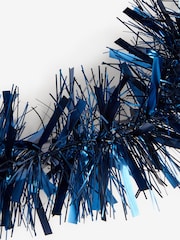 Navy 3 Metre Christmas Tinsel Decoration - Image 4 of 4