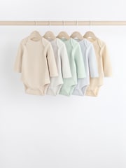 Neutral Plains Baby Bodysuits 5 Pack - Image 1 of 12