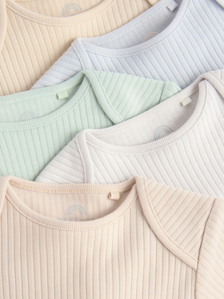 Neutral Plains Baby Bodysuits 5 Pack - Image 10 of 12