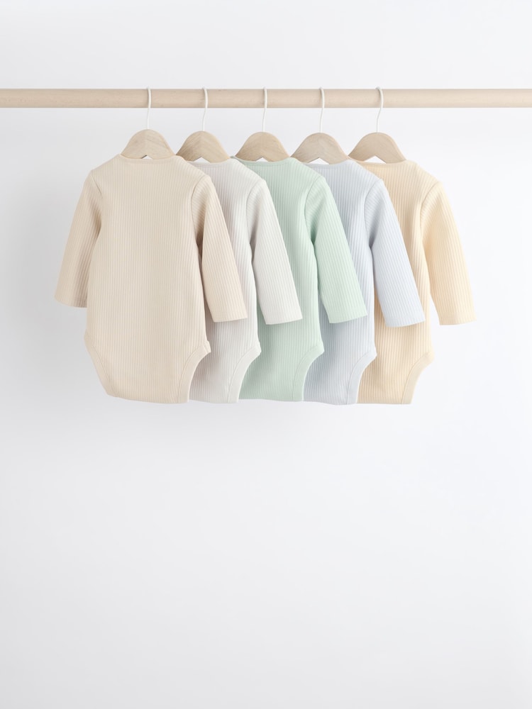 Neutral Plains Baby Bodysuits 5 Pack - Image 7 of 12