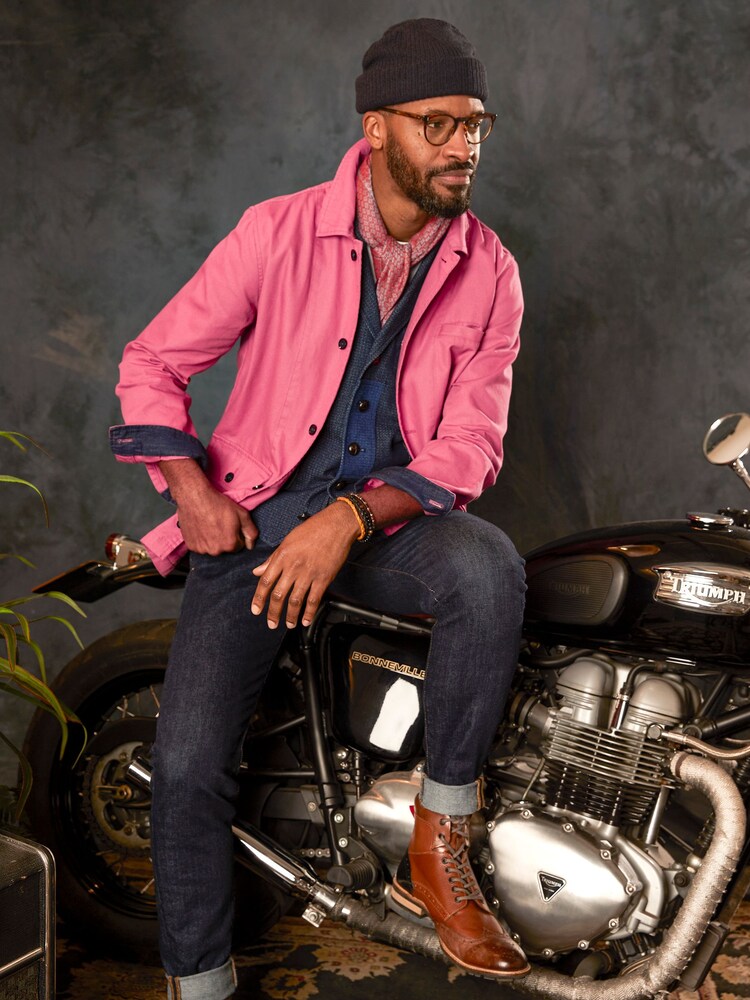 Joe Browns Pink Dusky Rose Utility Jacket - Image 2 of 7