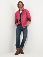 Joe Browns Pink Dusky Rose Utility Jacket - Image 5 of 7