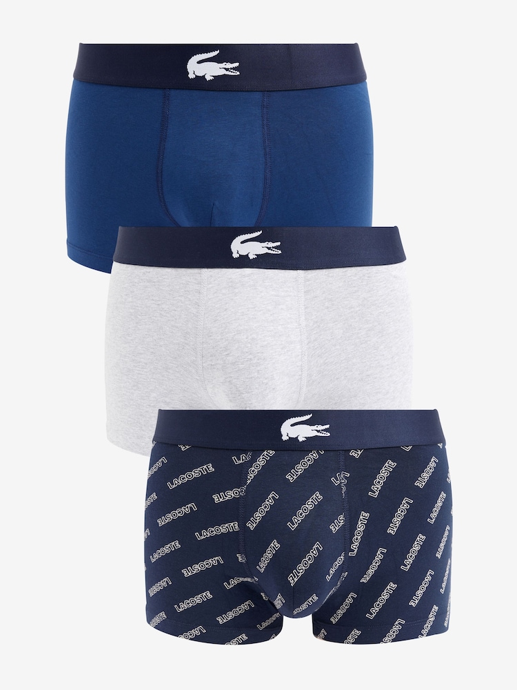 Lacoste Multi Boxers 3 Pack - Image 1 of 12