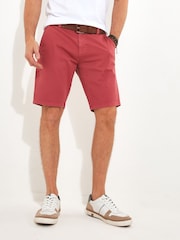 Joe Browns Pink Washed Chino Shorts - Image 1 of 5