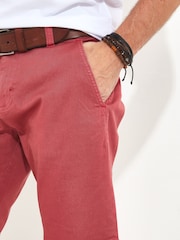 Joe Browns Pink Washed Chino Shorts - Image 4 of 5