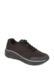 Pavers Black Pavers Lace-Up Trainers - Image 2 of 5