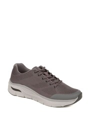 Pavers Charcoal Pavers Lace-Up Trainers - Image 1 of 4