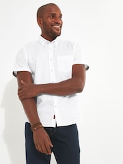 Joe Browns White Classic Oxford Collar 100% Cotton Shirt - Image 1 of 5