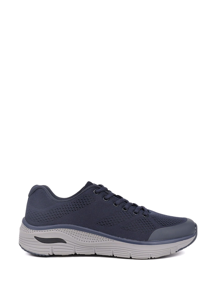 Pavers Navy Pavers Lace-Up Trainers - Image 2 of 5