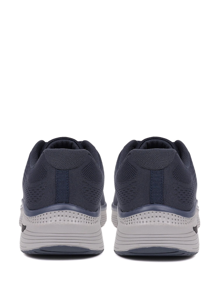 Pavers Navy Pavers Lace-Up Trainers - Image 5 of 5