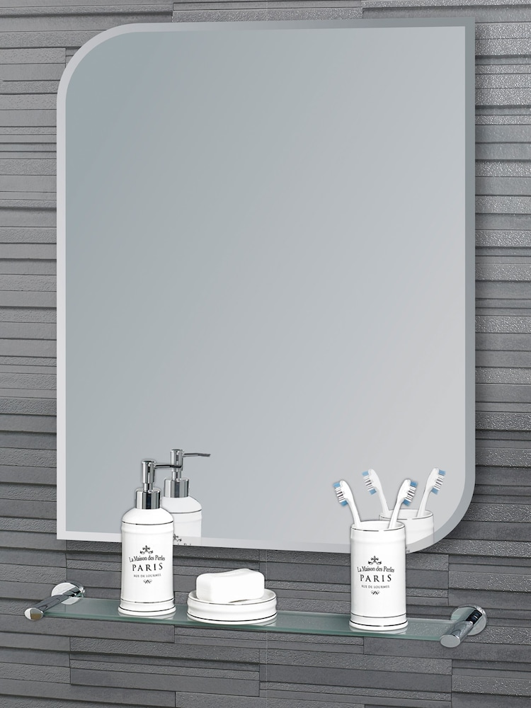 Showerdrape Islington Large Rectangular Bathroom Wall Mirror - Image 1 of 2