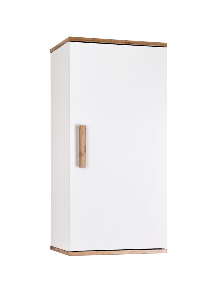 Showerdrape White Nola Bamboo Viscose Wall Cabinet - Image 4 of 4