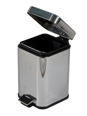 Showerdrape Mirror Icon 3 Litre Pedal Bin - Image 3 of 4