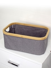 Showerdrape Grey Cotswold Storage Basket - Image 2 of 4