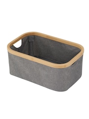 Showerdrape Grey Cotswold Storage Basket - Image 4 of 4