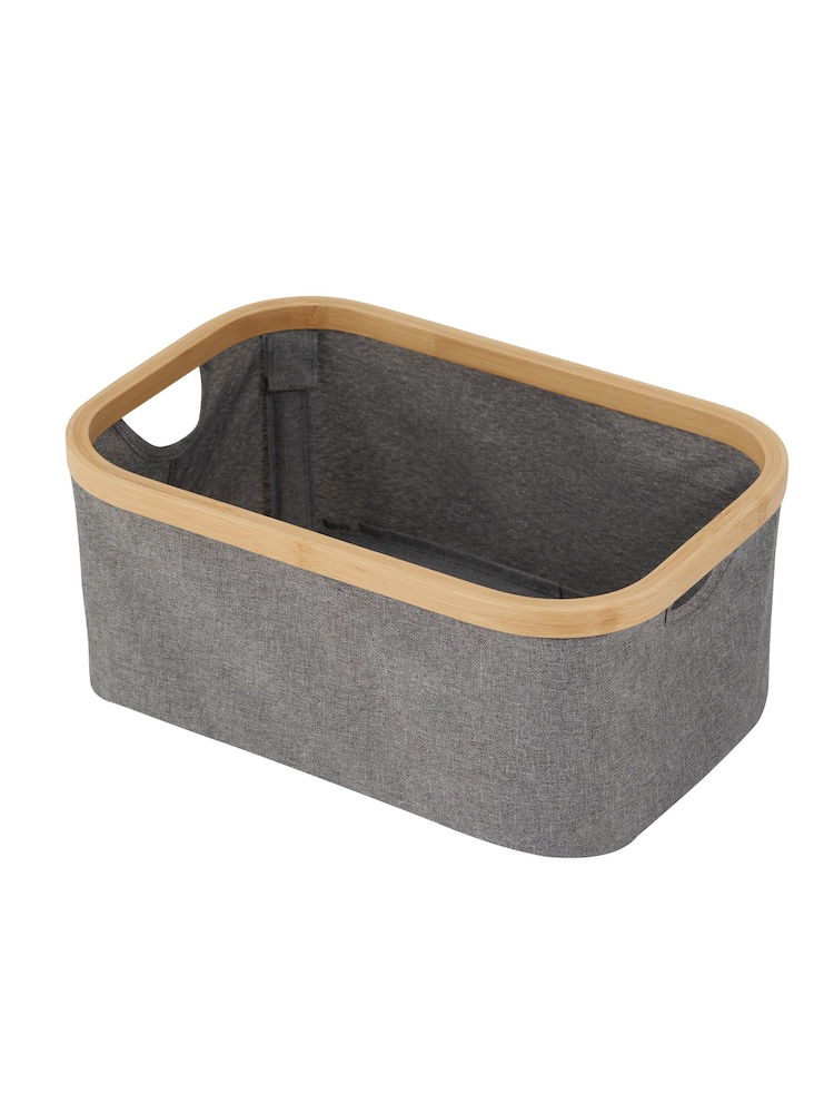 Showerdrape Grey Cotswold Storage Basket - Image 4 of 4