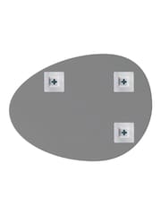 Showerdrape Angel Pebble Formed Badrum Wall Spegel Small - Bild 5 av 6