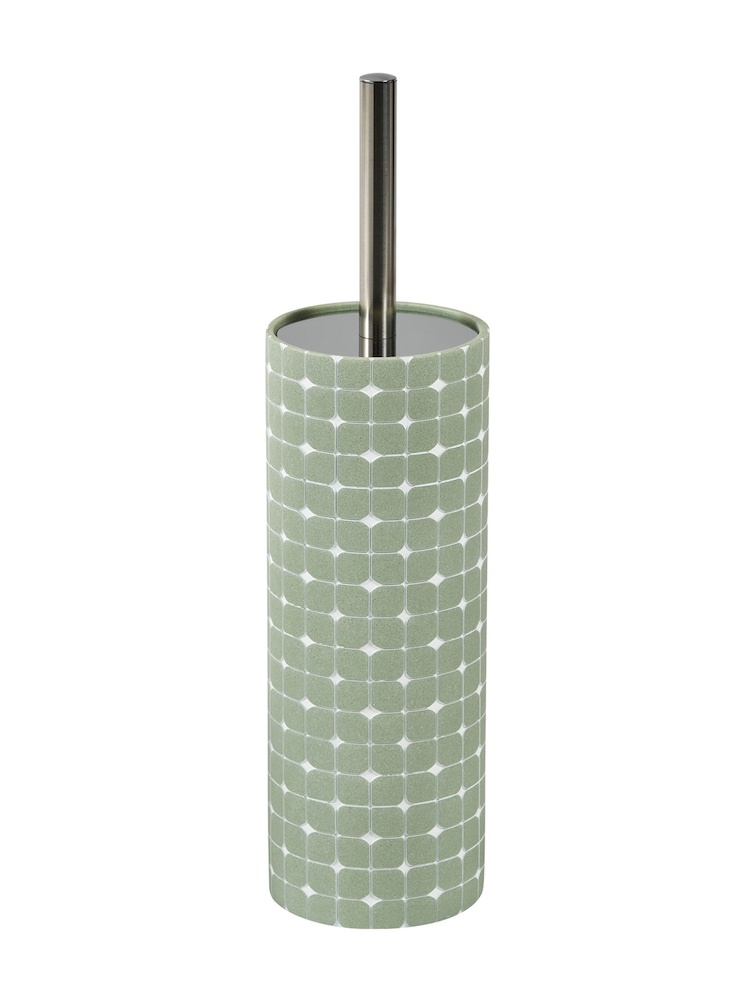 فرشاة تواليت وحامل Mosaica من Showerdrape - صورة 2 من 2 فرشاة تواليت وحامل Mosaica من Showerdrape - صورة 2 من 2