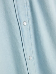River Island Blue Denim Oversized Shirt Dress - Image 5 of 5
