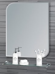 Showerdrape Islington Small Rectangular Bathroom Wall Mirror - Image 1 of 2