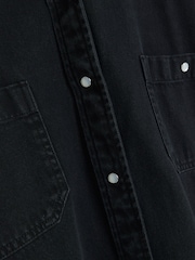 River Island Black Denim Oversized Shirt Dress - Image 5 of 5
