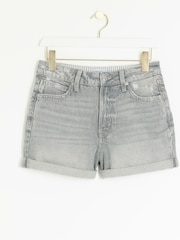 джинсовые шорты с отворотом River Island - Изображение 4 из 5