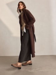 Mink Leather Forever Comfort® Round Toe Leather Loafers - Image 3 of 10