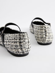 Blue & White Standard/Wide Fit Forever Comfort® Square Toe Mary Jane Shoes - Image 8 of 9