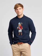 U.S. Polo Assn. Blue Mens Chuck Crew Sweatshirt - Image 1 of 9