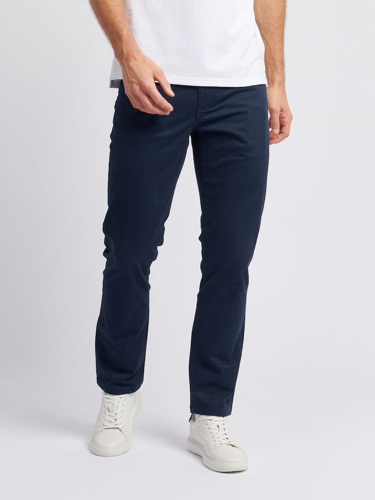 U.S. Polo Assn. Blue Core 5 Pocket Mens Trousers - Image 1 of 4