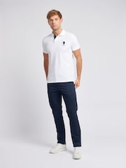 U.S. Polo Assn. Blue Core 5 Pocket Mens Trousers - Image 3 of 4