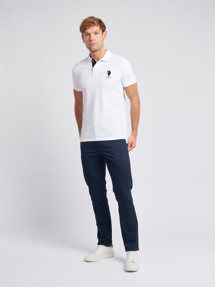 U.S. Polo Assn. Blue Core 5 Pocket Mens Trousers - Image 3 of 4