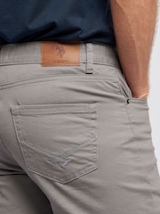 U.S. Polo Assn. Grey Core 5 Pocket Mens Trousers - Image 9 of 9