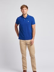 U.S. Polo Assn. Brown Core 5 Pocket Mens Trousers - Image 3 of 8
