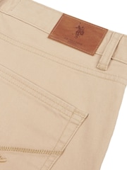 U.S. Polo Assn. Brown Core 5 Pocket Mens Trousers - Image 8 of 8