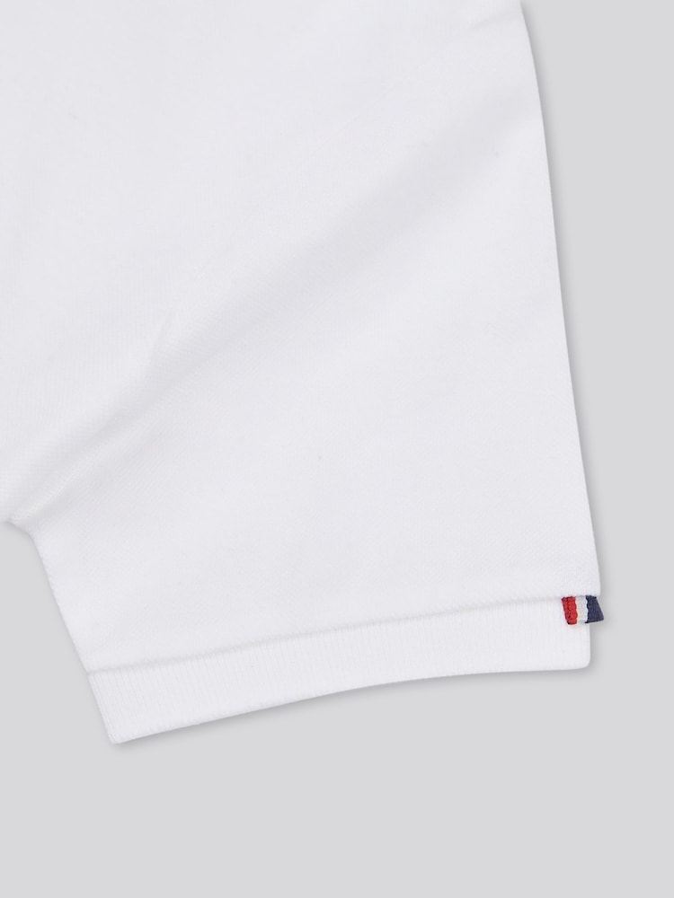 U.S. Polo Assn. White Boys Double Horsemen 100% Cotton Polo Shirt - Image 10 of 10