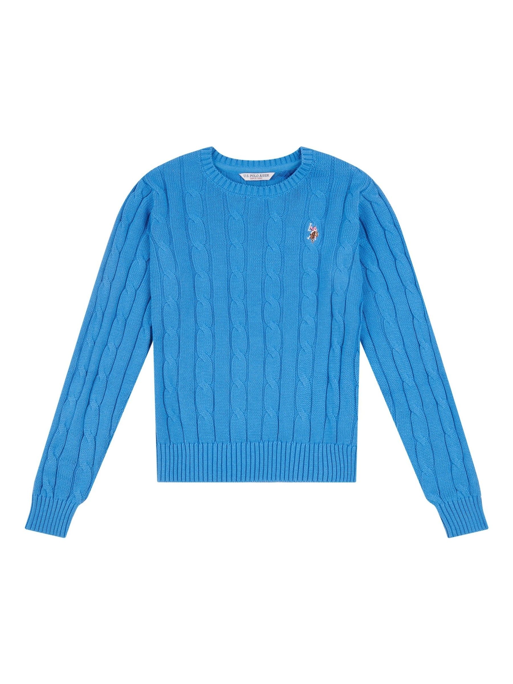 Womens crew neck cable knit sweater cheap