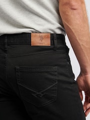 U.S. Polo Assn. Black Core 5 Pocket Mens Trousers - Image 5 of 5