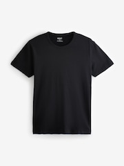 Green Slim Fit 100% Cotton Underwear T-Shirts 5 Pack - Image 13 of 17