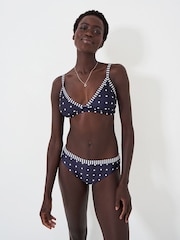 Crew Clothing Blue Polka Dot Bikini Pants - Image 2 of 6