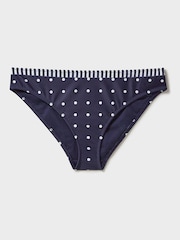 Crew Clothing Blue Polka Dot Bikini Pants - Image 6 of 6