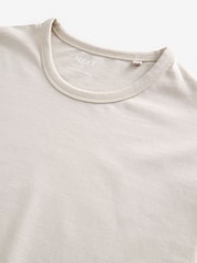 Black/ Neutral/ Dark Green/ Sage Green/ Navy Blue Long Sleeve 100% Cotton Layering T-Shirts 5 Pack - Image 7 of 8