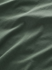 Green Regular Fit 100% Cotton V-Neck Underwear T-Shirts 5 Pack - Image 11 of 11