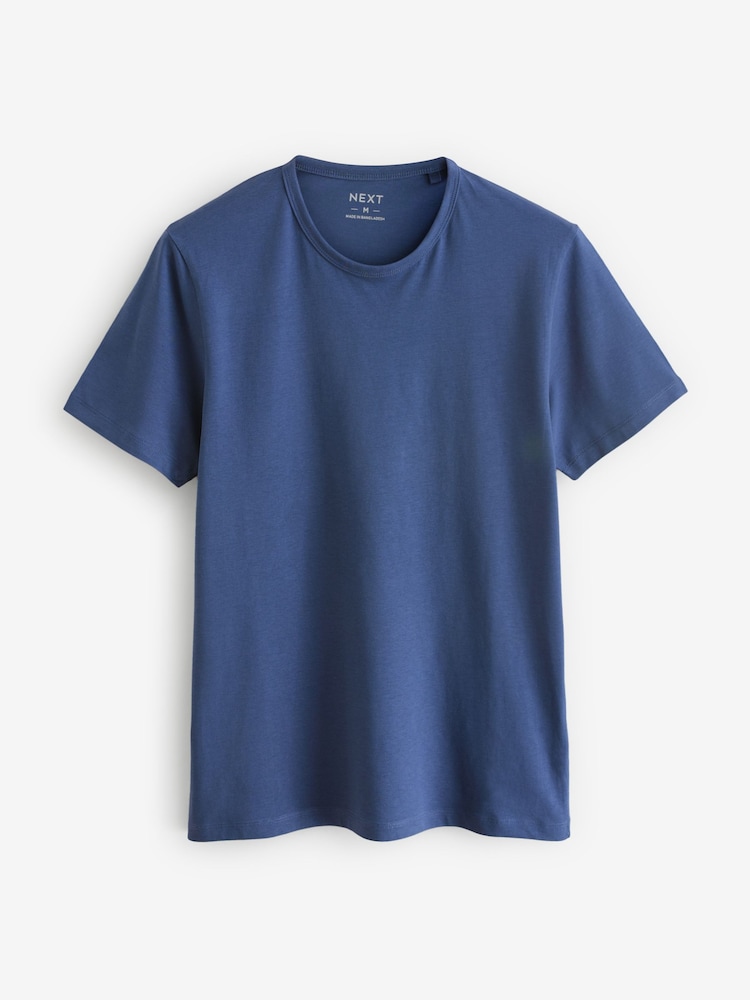Bleu mixte - Ajustement régulier - Lot de 100t-shirts superposés en coton 5 - Image 12 of 14