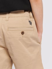 U.S. Polo Assn. Cream Boys Classic Chino Shorts - Image 5 of 8