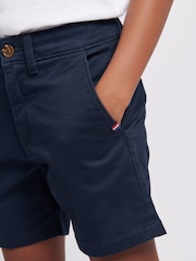 Blauw - U.S. Polo Assn. Klassieke chinoshort voor jongens - Image 4 of 8