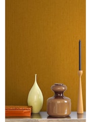 Clarissa Hulse Yellow Ochre Tisbury 10M Wallpaper - Image 1 of 3