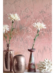 Clarissa Hulse Shell Pewter Meadow Grass 10M Wallpaper - Image 1 of 3
